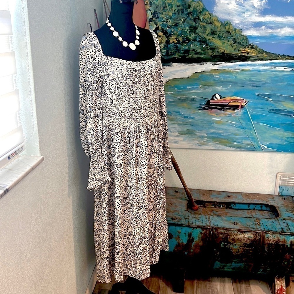 🔥ELOQUII Elements Women's Plus Size Dandelion Pr… - image 4